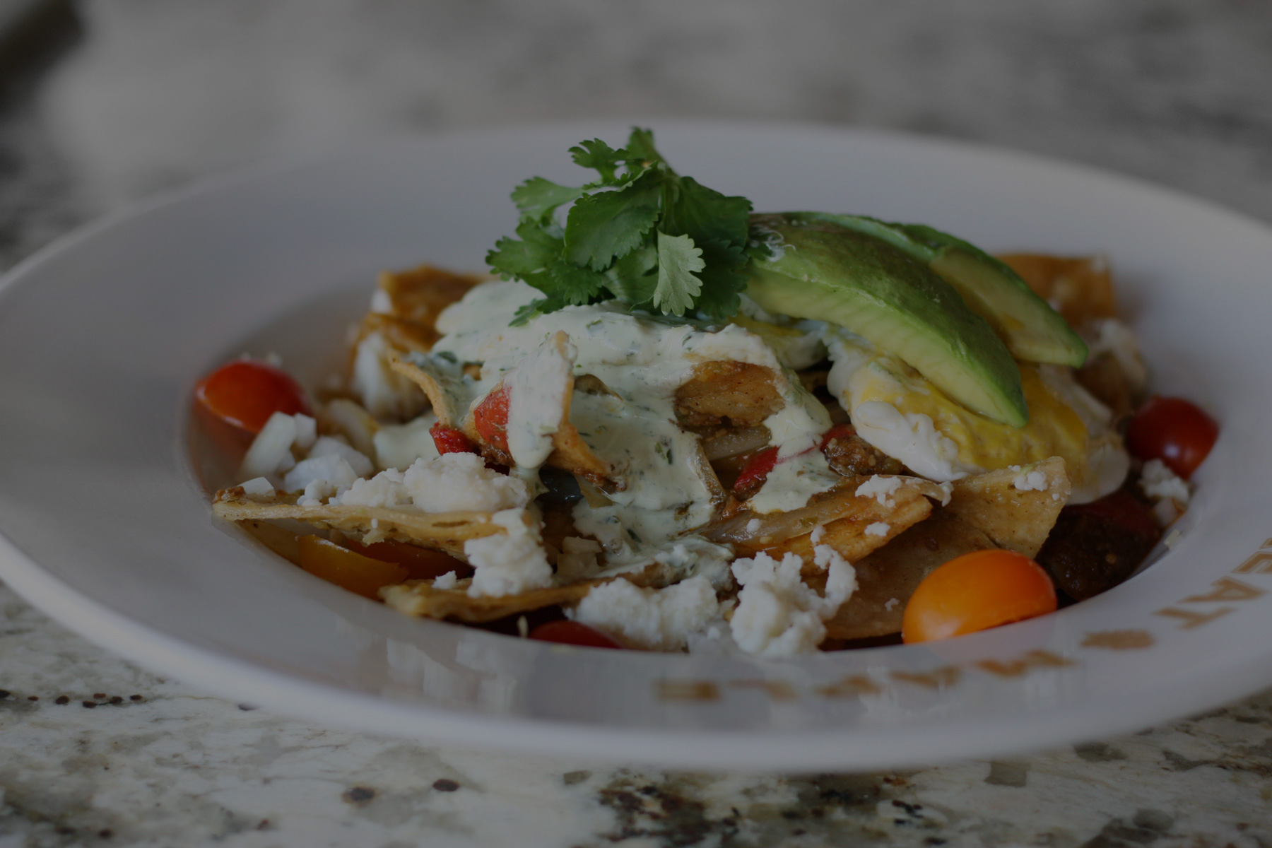 Brunch Menu - Chilaquiles